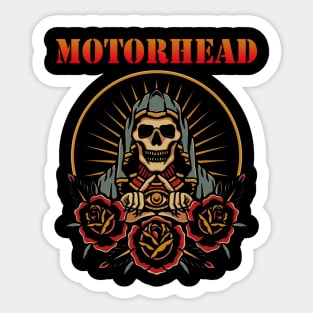 skull triangle motorhead Sticker